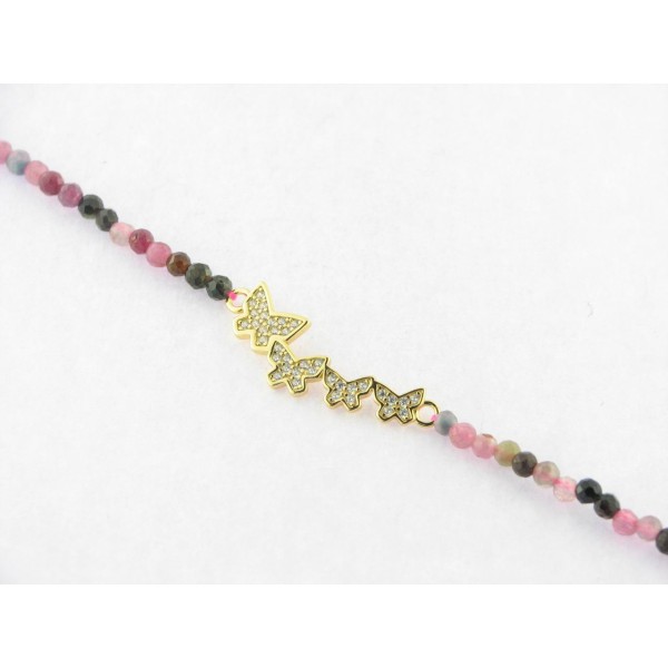 Viceroy pulsera plata chapdada circonitas
