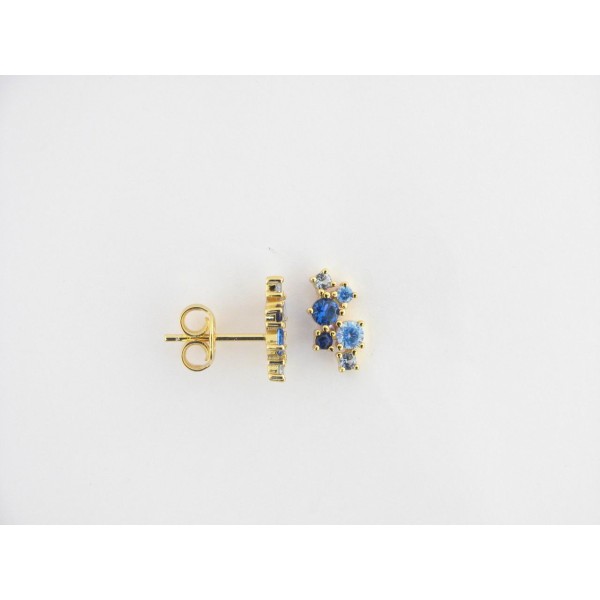 Viceroy pendientes plata chapada circonitas