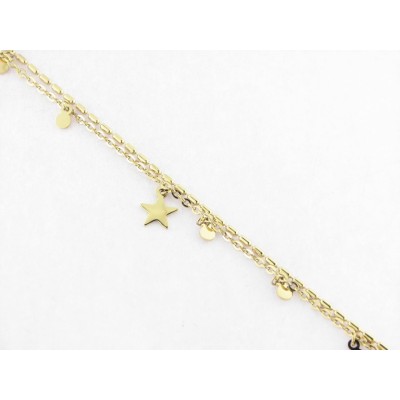 Lotus Pulsera Acero Chapado