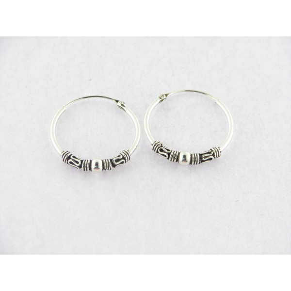 Pendientes Aro Plata