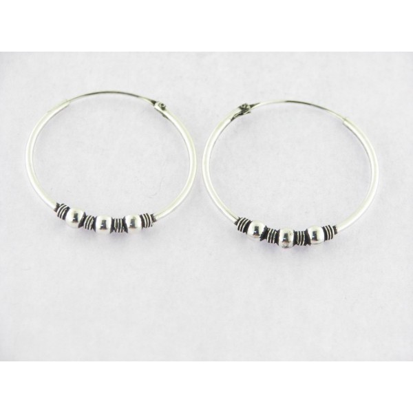 Pendientes Aro Plata