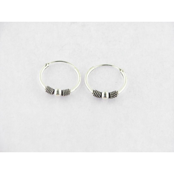 Pendientes Aro Plata