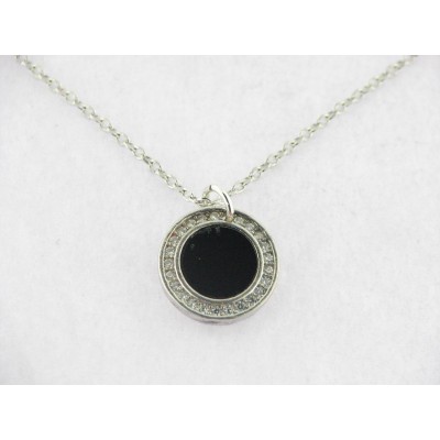 Colgante Plata Piedras con Cadena