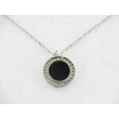 Colgante Plata Piedras con Cadena