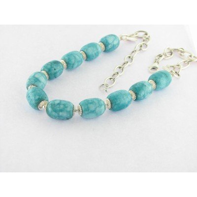 Collar Agata Plata