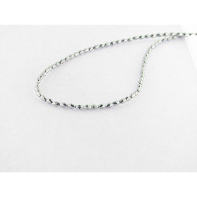 Collar Hematite Plata