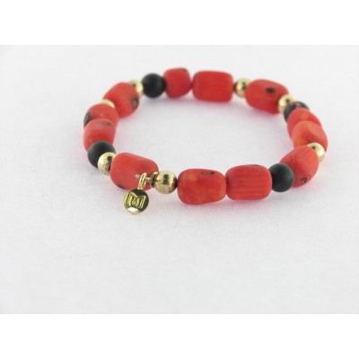 Marina Garcia Pulsera Plata Chapada en Oro