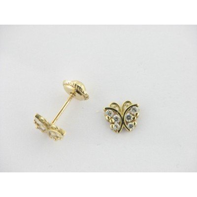 Pendientes Oro Piedras
