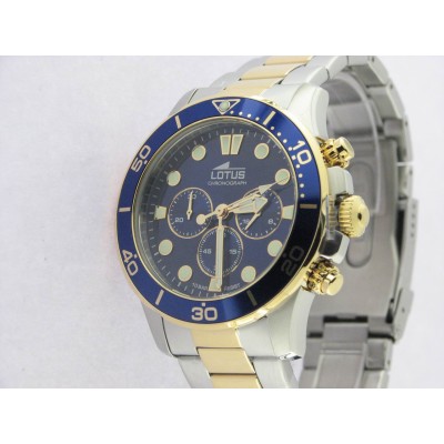 Lotus Crono Agujas Acero Armys
