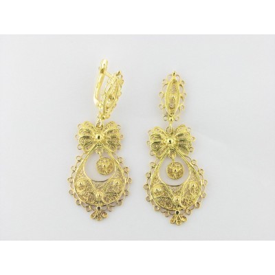 Pendientes Plata Chapada
