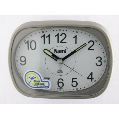 Sami Despertador Agujas Gris