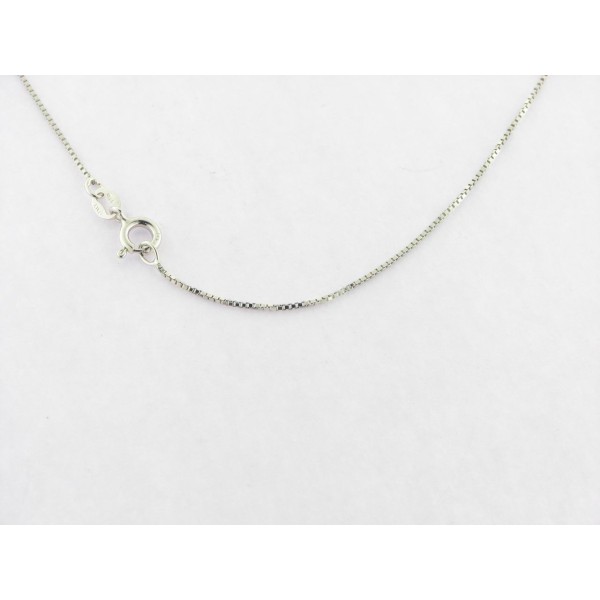 Cadena plata 45cm