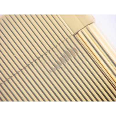 Dupont Encendedor Oro Lignes Verticales
