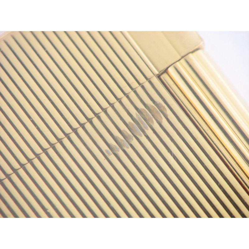 Dupont Encendedor Oro Lignes Verticales