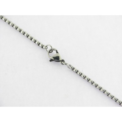 Cadena Acero 60 cm Veneciana 2,5 mm