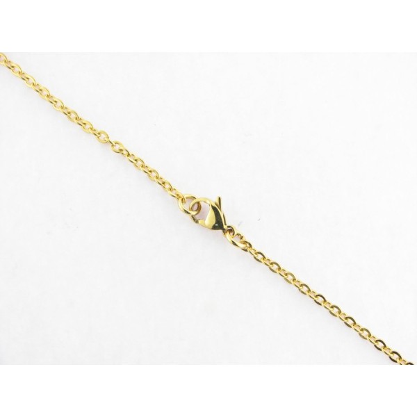 Cadena Acero 50 cm Chapado Forzada