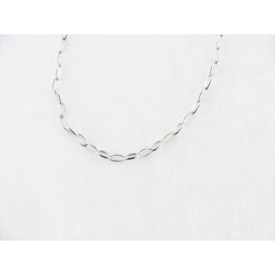 Cadena plata 60cm