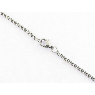 Cadena Acero 45 Cm Veneciana 2,5 mm