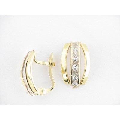 Pendientes Oro Piedras
