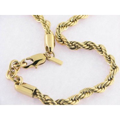Lotus Collar Acero Chapado