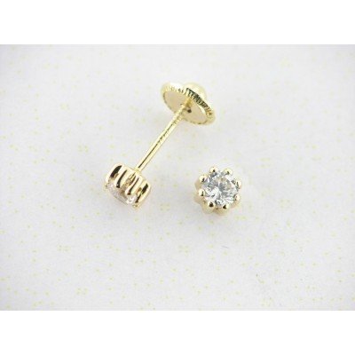Pendientes Oro Piedra