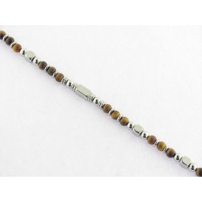 Lotus Pulsera Acero Piedras
