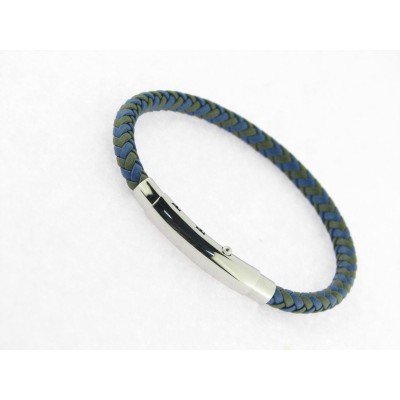 Viceroy Pulsera Acero Piel