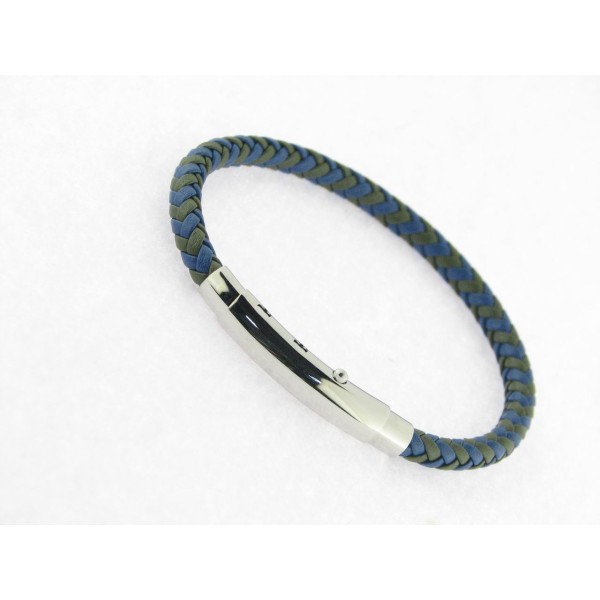 Viceroy Pulsera Acero Piel