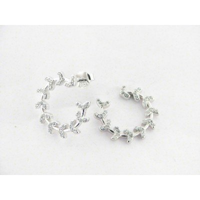 Pendientes Plata Piedras