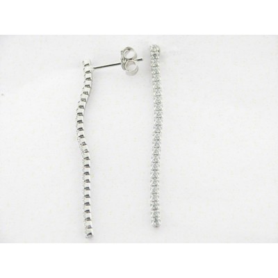Pendientes Plata Piedras