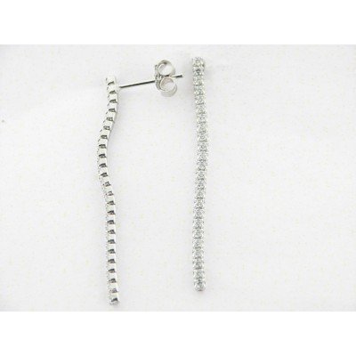 Pendientes Plata Piedras