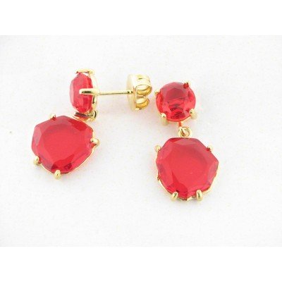 Pendientes Plata Chapada Piedras