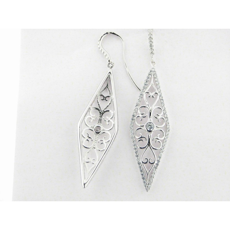 Pendientes Plata Piedras