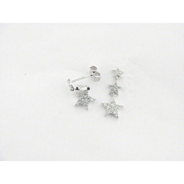 Pendientes Plata Piedras