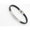 Viceroy pulsera acero reciclado piel