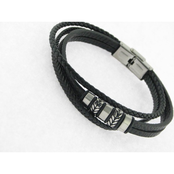 Viceroy pulsera acero piel