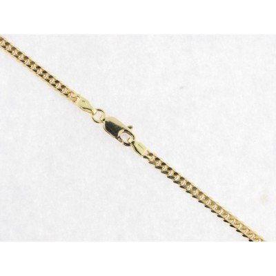 Cadena Oro 60 cm Barbada