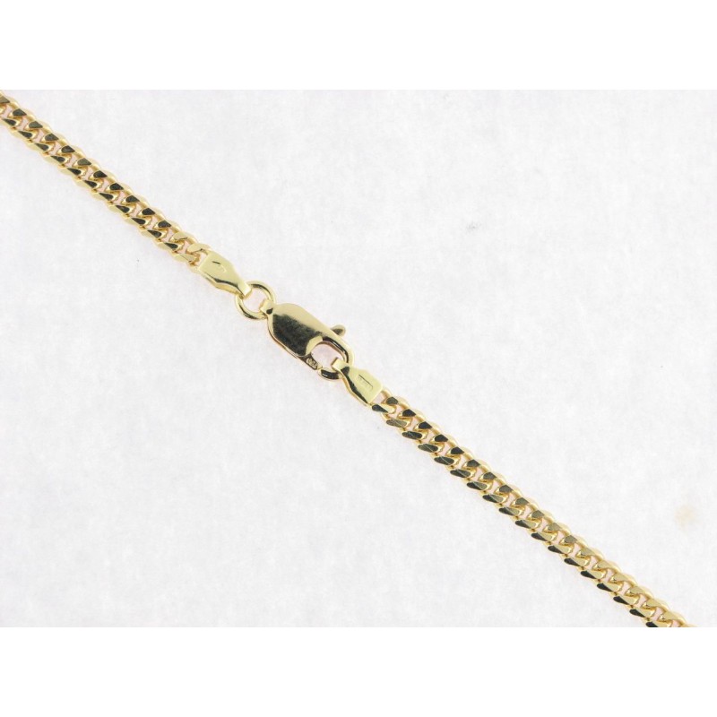 Cadena Oro 60 cm Barbada