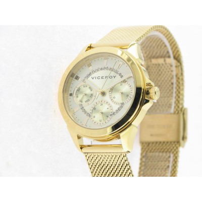 Viceroy Agujas Acero Chapado Piedras Multifunción