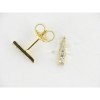 Pendientes Plata Chapada Piedras