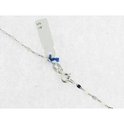 Cadena Oro Blanco 45 cm