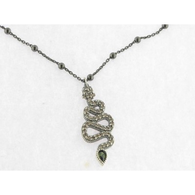 Raive Colgante Plata Piedras con Cadena