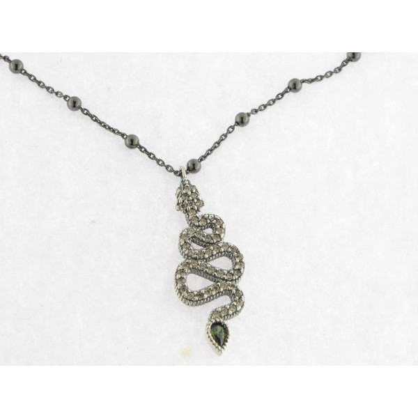 Raive Colgante Plata Piedras con Cadena