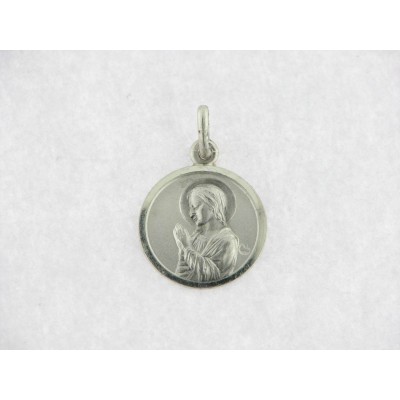 Medalla Plata Corazón Jesus