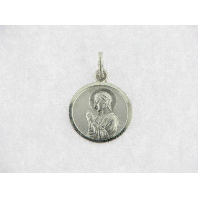 Medalla Plata Corazón Jesus