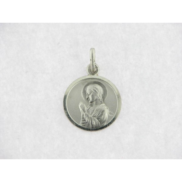 Medalla Plata Corazón Jesus