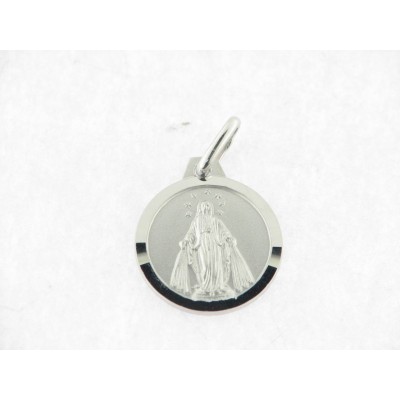 Medalla Plata Milagrosa 14 mm