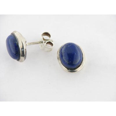 Pendientes Plata Lapislazuli