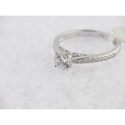 Lotus Anillo Plata Circonitas