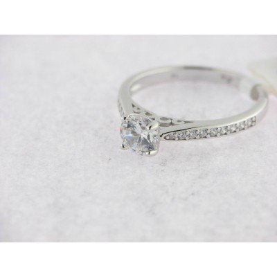 Lotus Anillo Plata Circonitas